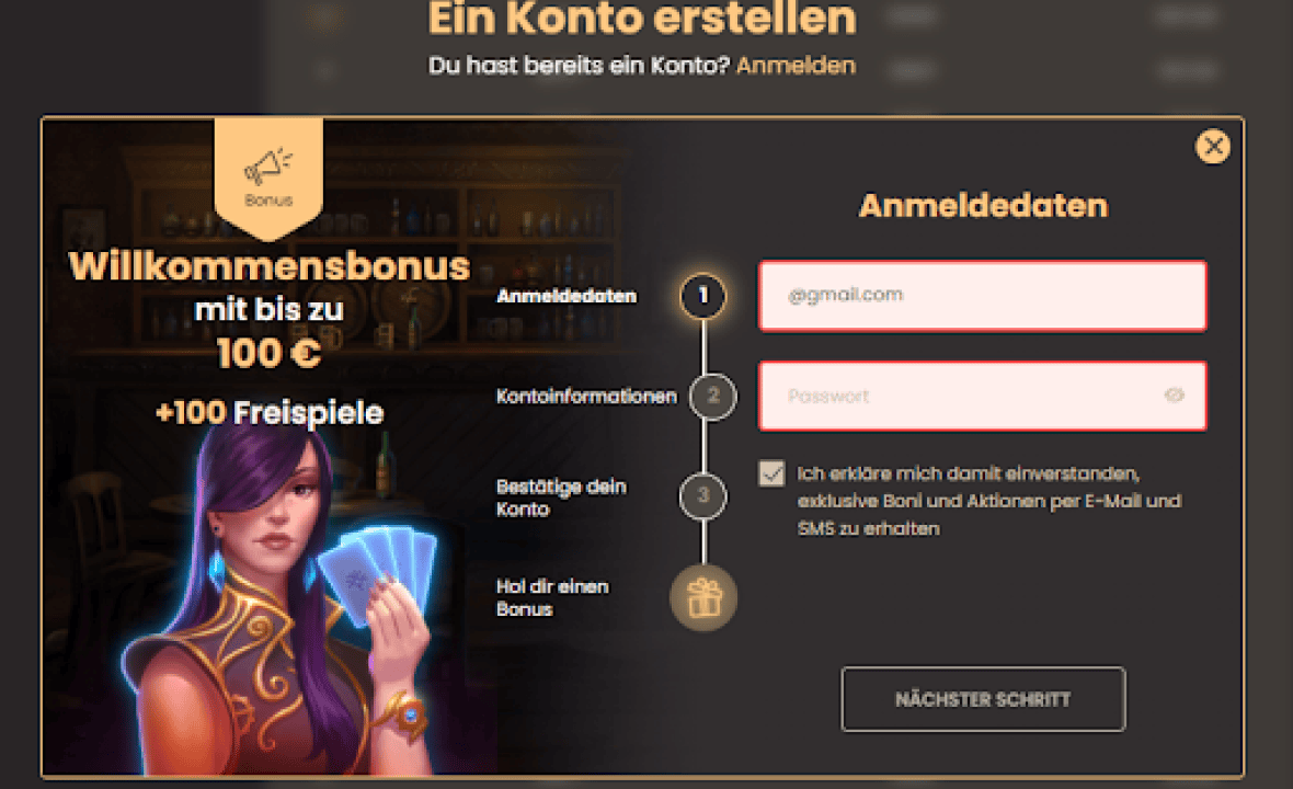 National CASINO Registrierungsschritte NationalCASINO Registrierungsschritte